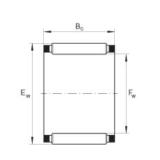 滾針及保持架組件 K38X43X17, 根據(jù) DIN 5405-1/ISO 3030 標(biāo)準(zhǔn)