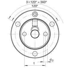 推力錐形保持架滾針軸承 ZAXFM1255, 雙向，預載