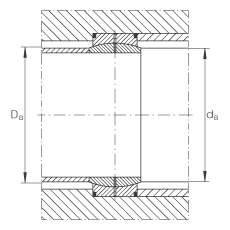 關(guān)節(jié)軸承 GE900-DO, 根據(jù) DIN ISO 12 240-1 標(biāo)準(zhǔn)，需維護(hù)